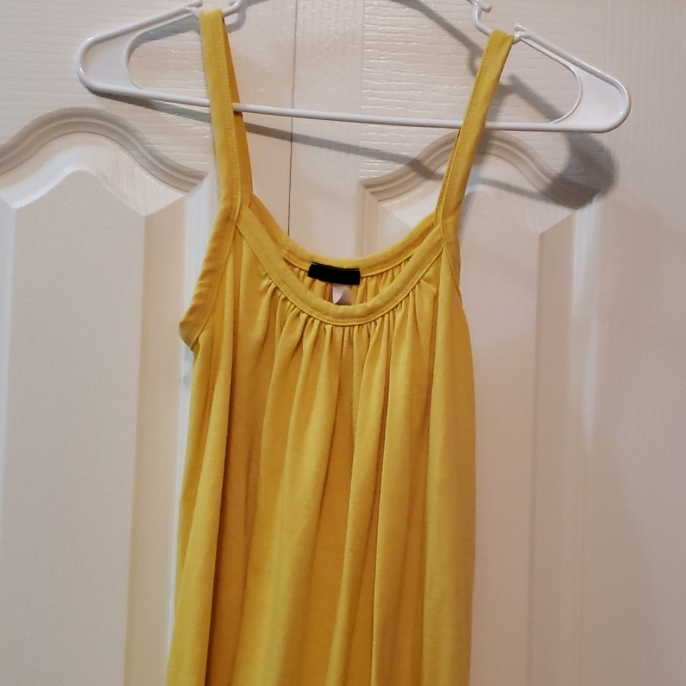 Yellow tank top